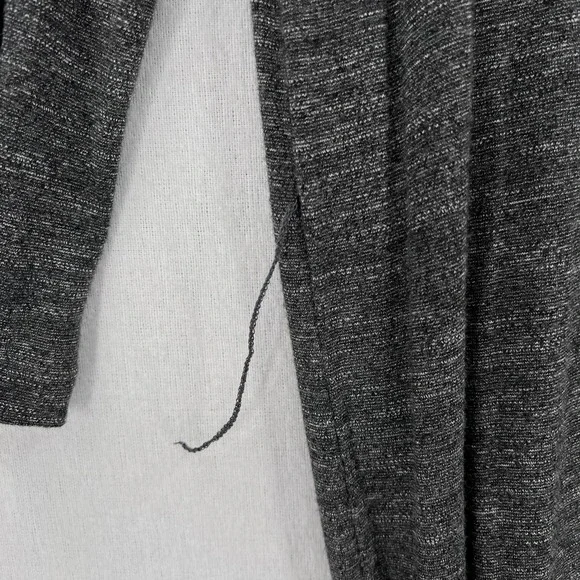 ANTHROPOLOGIE DOLAN Sarana Dress Womens Small Gray Black White Collared Belt - Picture 11 of 14